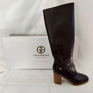 Giani Bernini Women's Brown Leather Boots